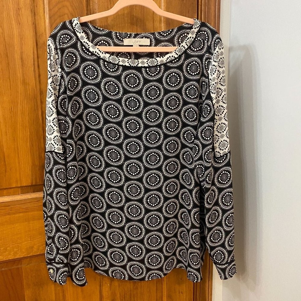 Loft Women's Medallion Blouse